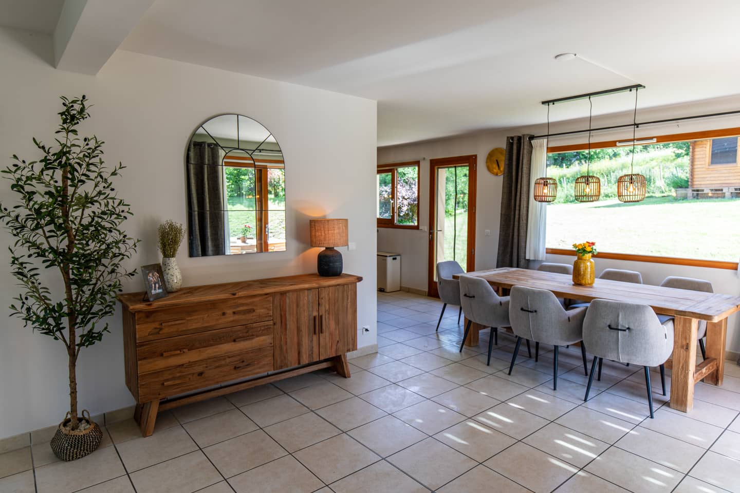 Salle à manger de la maison