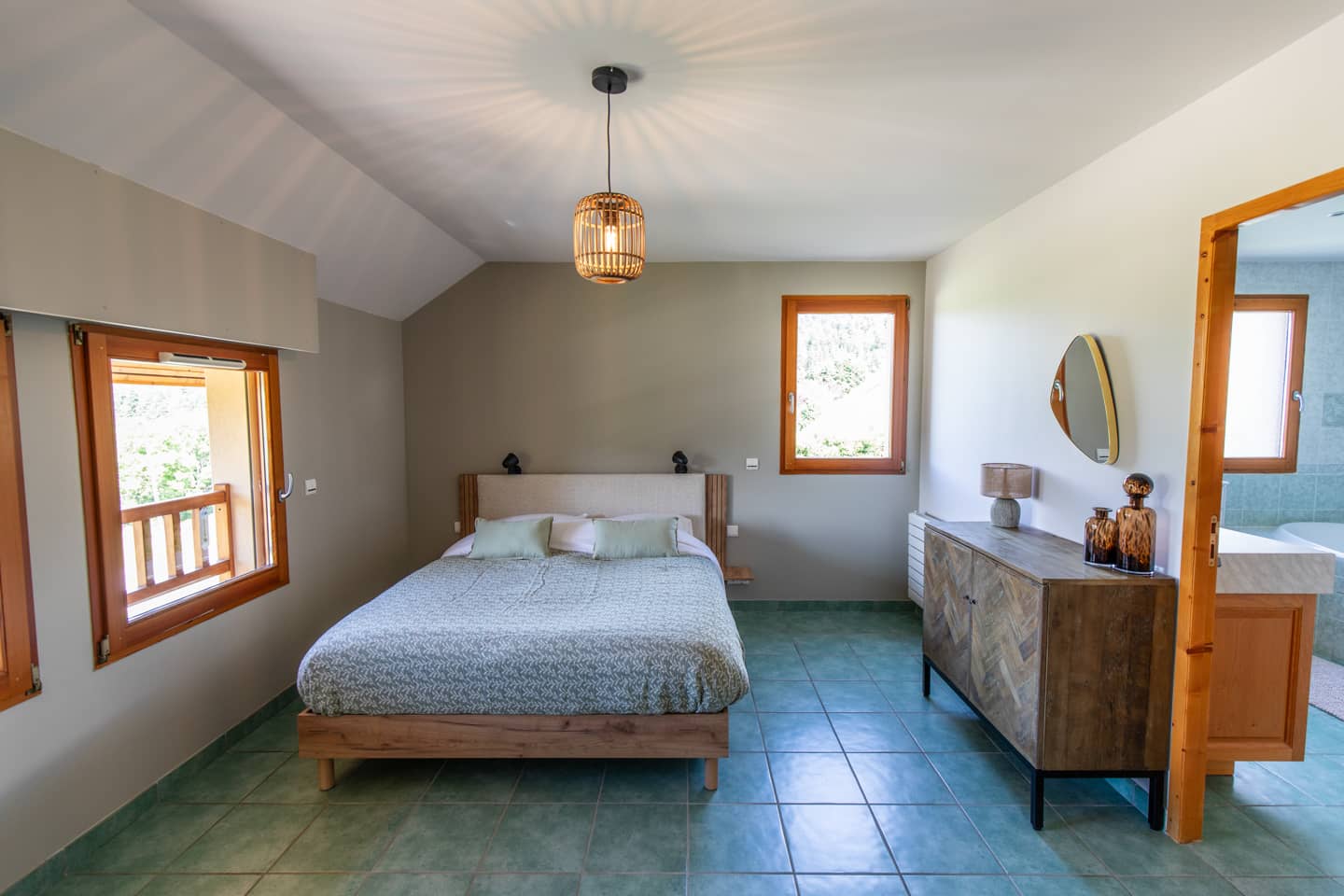 Suite parentale du premier étage de la maison